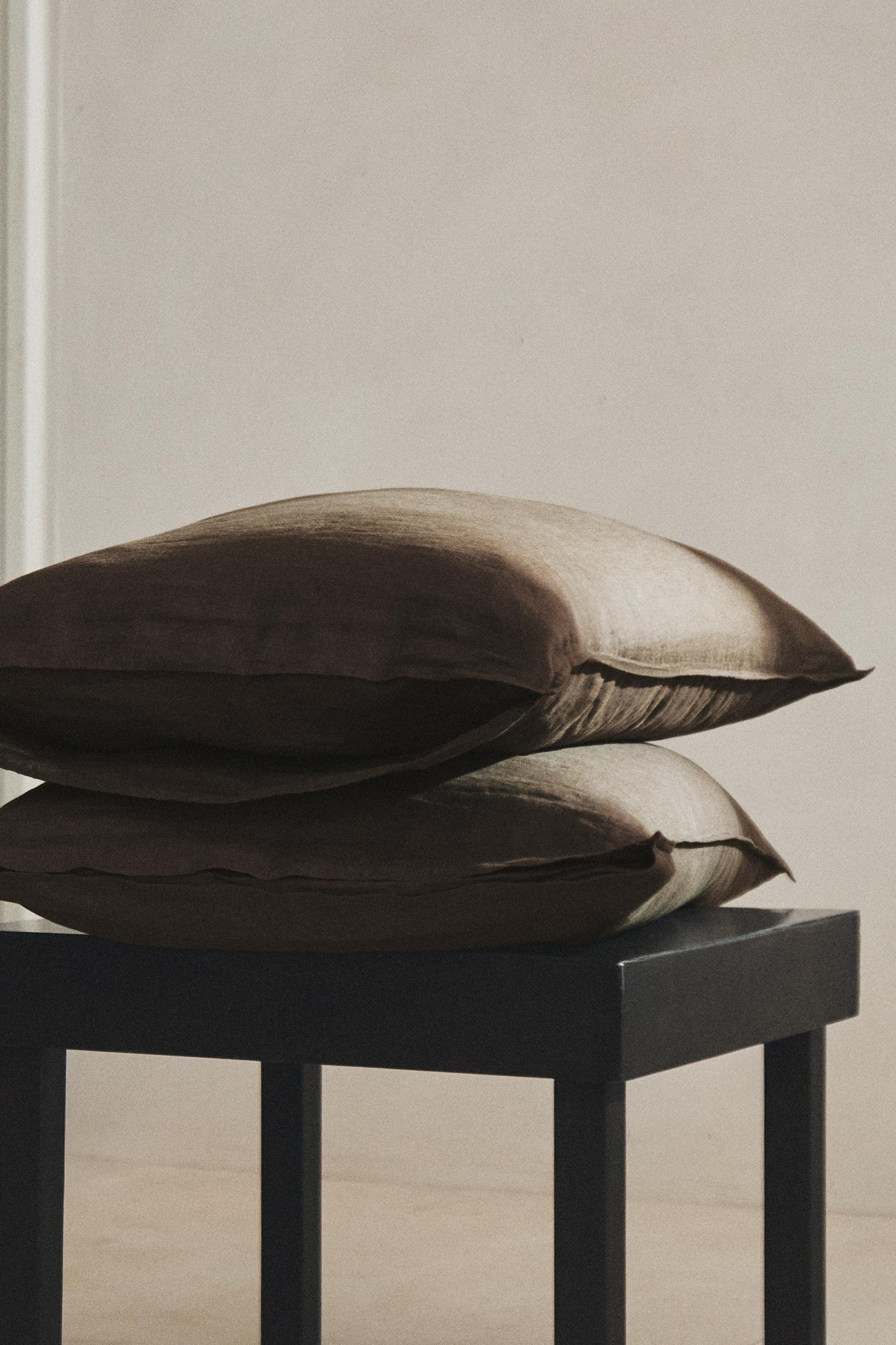 WASHED LINEN PILLOWCASE (140 GXM²)